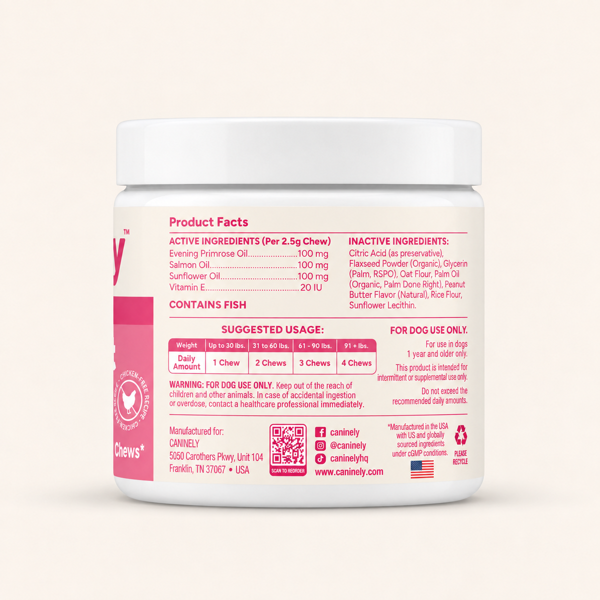 Skin & Coat Chews For Dogs